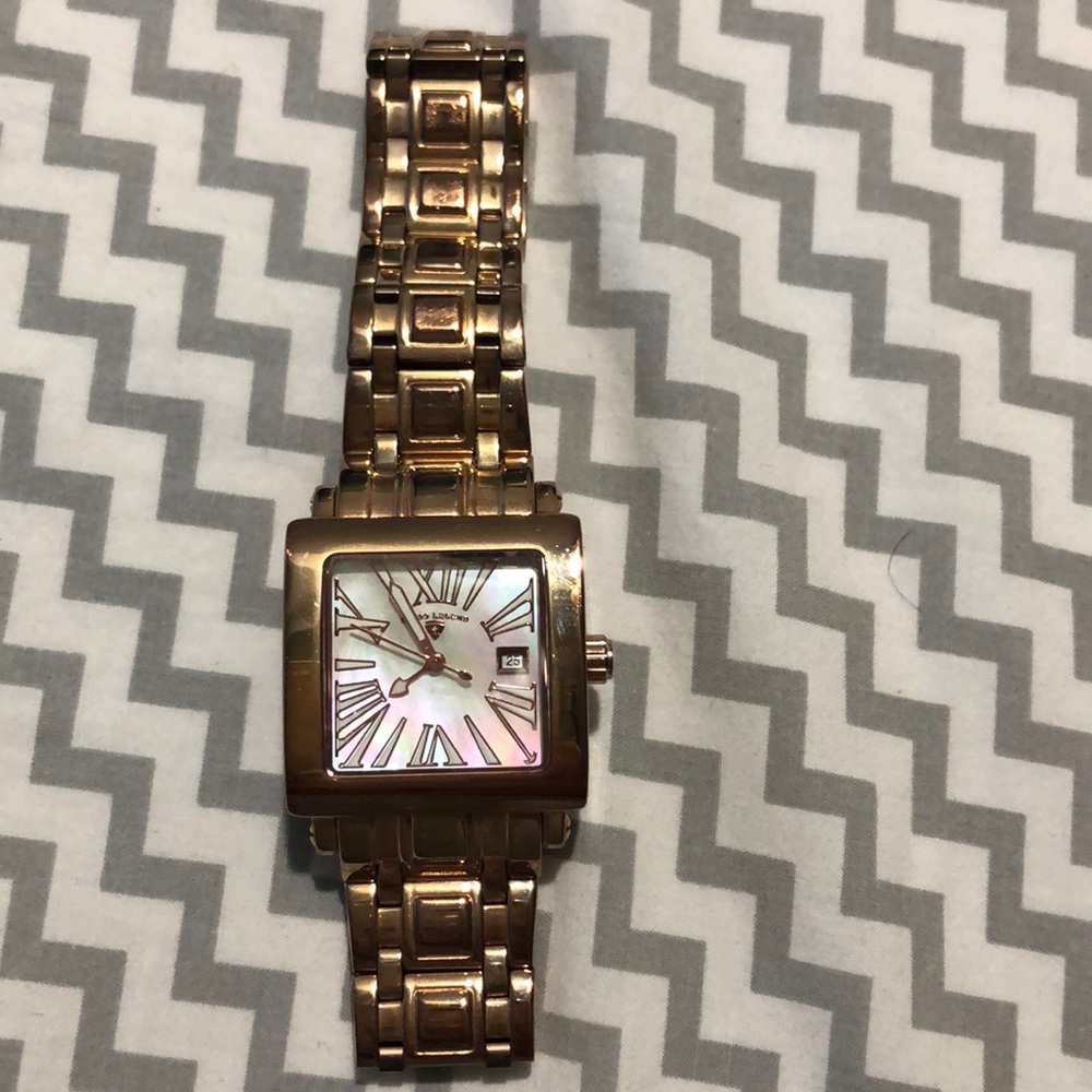 Swiss Legend rose gold watch